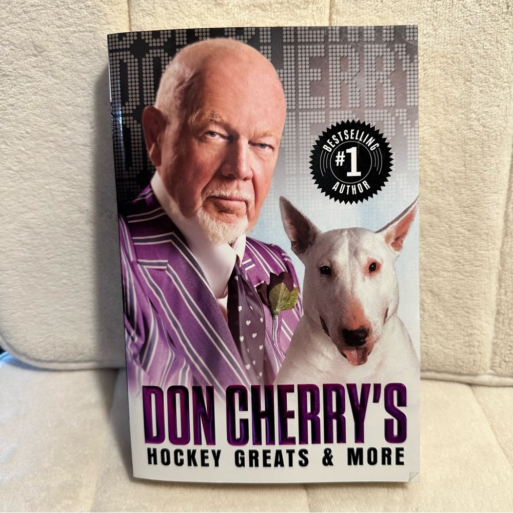 👁️4/$10👁️ Don Cherry's Hockey Greats & More Book